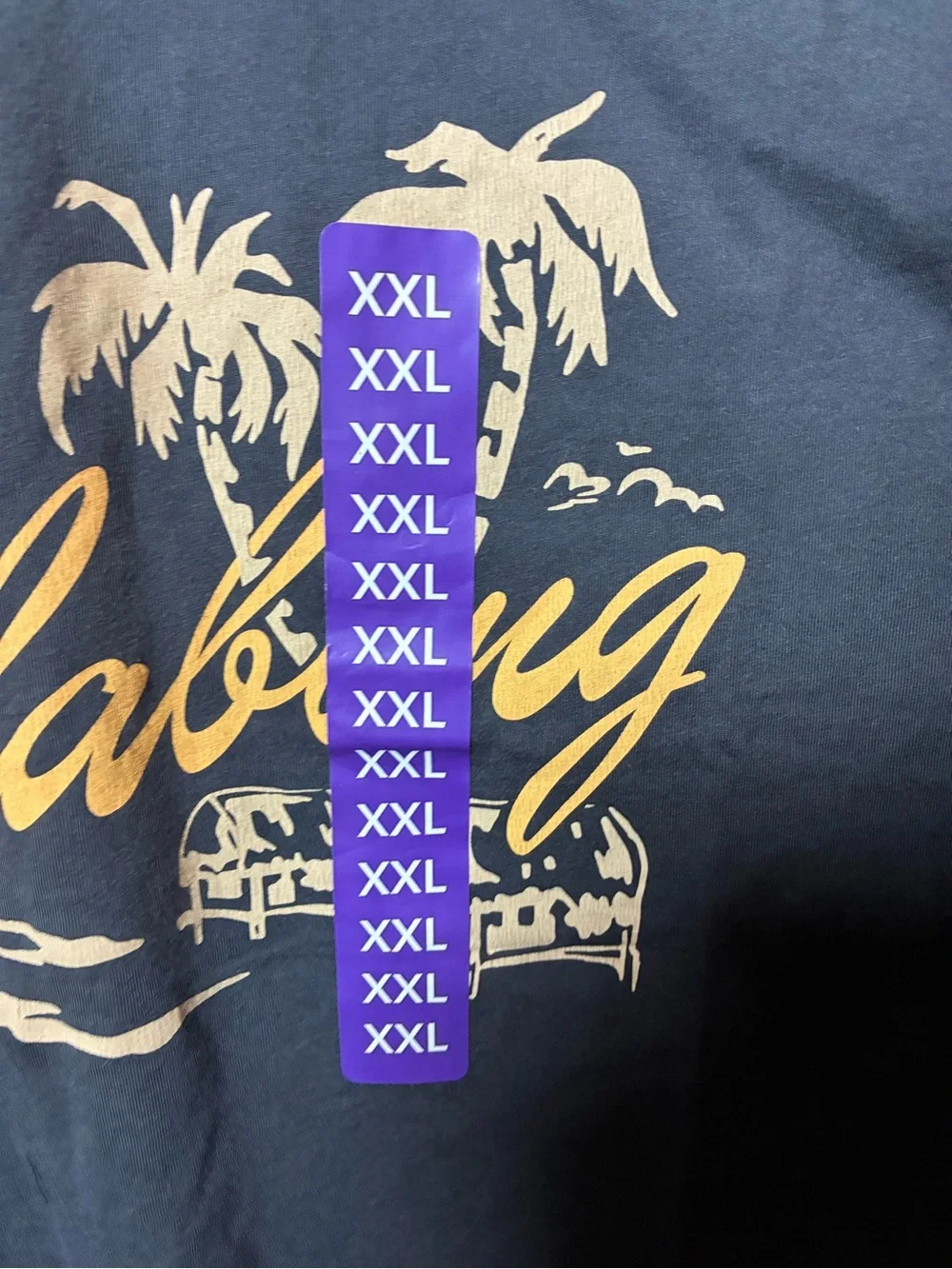 Billabong Black T‑Shirt with Yellow Palm Logo